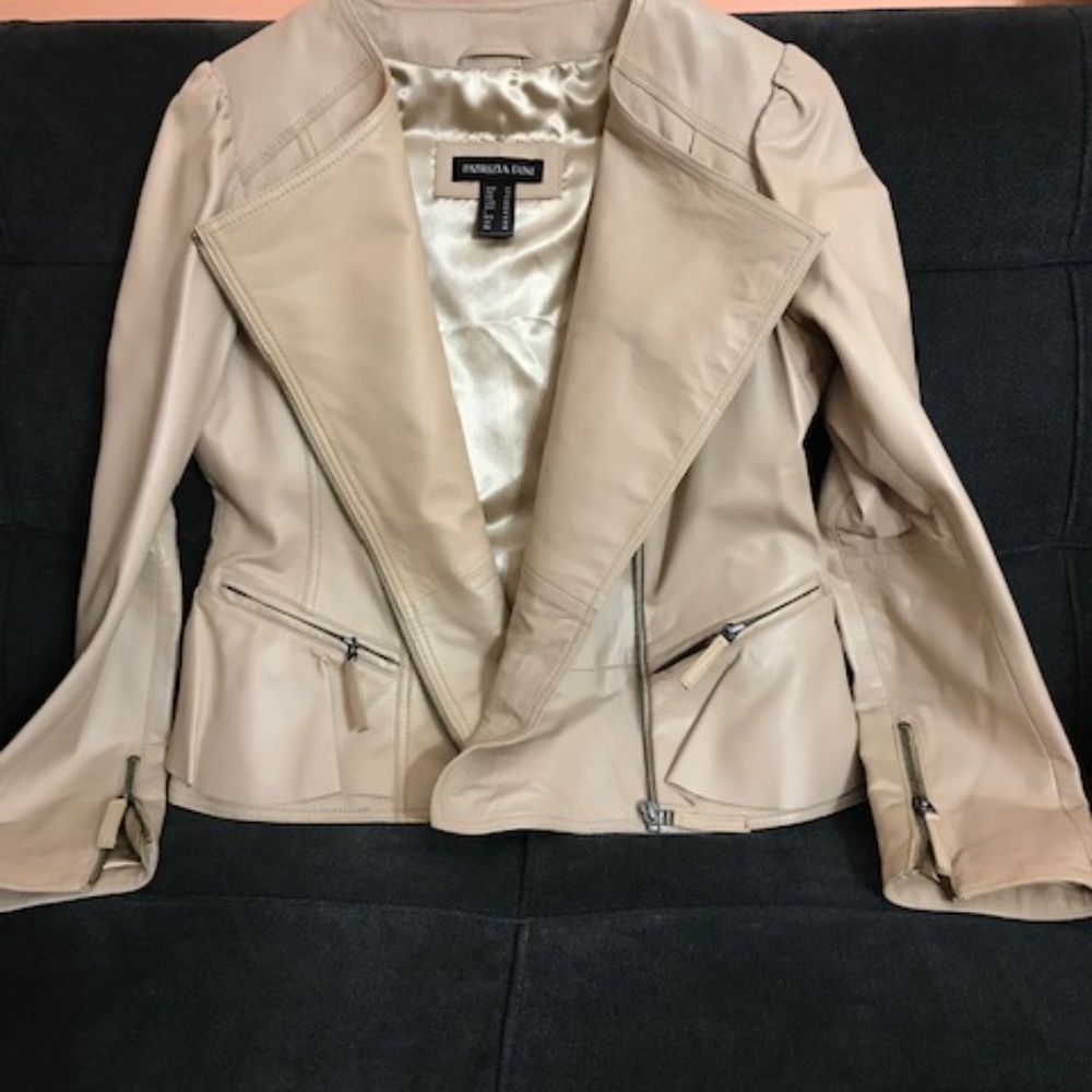🪷NEW🪷 Italian Genuine Leather Jacket - Picture 8 of 15